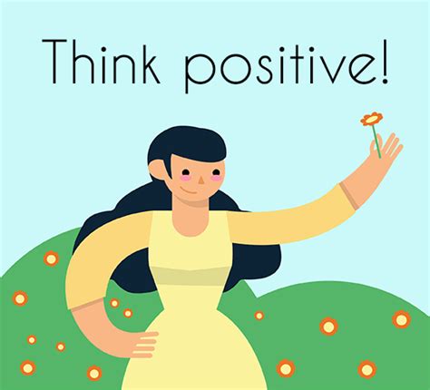 think positive gif